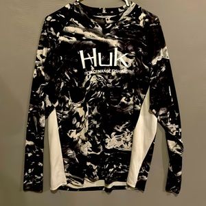 HUK PERFORMANCE FISHING LONG SLEEVE WATER PROOF UV BLOCKING SHIRT